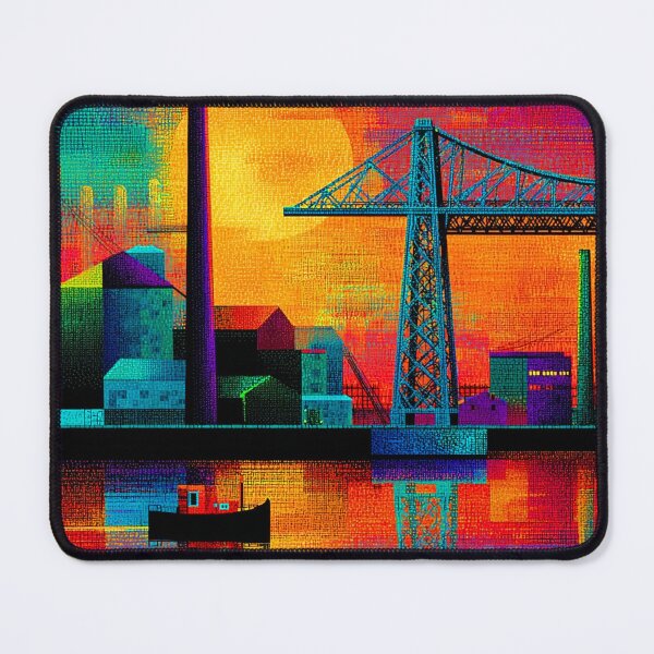 Item preview, Sunrise on The River Tees designed and sold by NdotoPop.