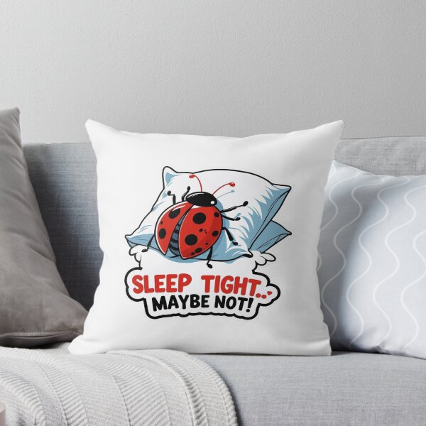 Item preview, Sleep Tight Maybe Not! | Funny Bed Bug Humor Design for Stickers, T-Shirts, and Gifts designed and sold by KiValuate.