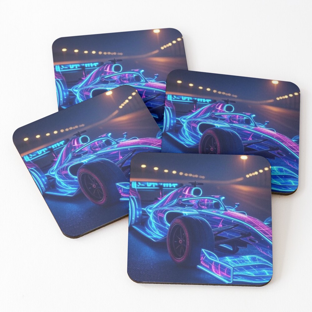 Item preview, Coasters (Set of 4) designed and sold by EntropyStudio.