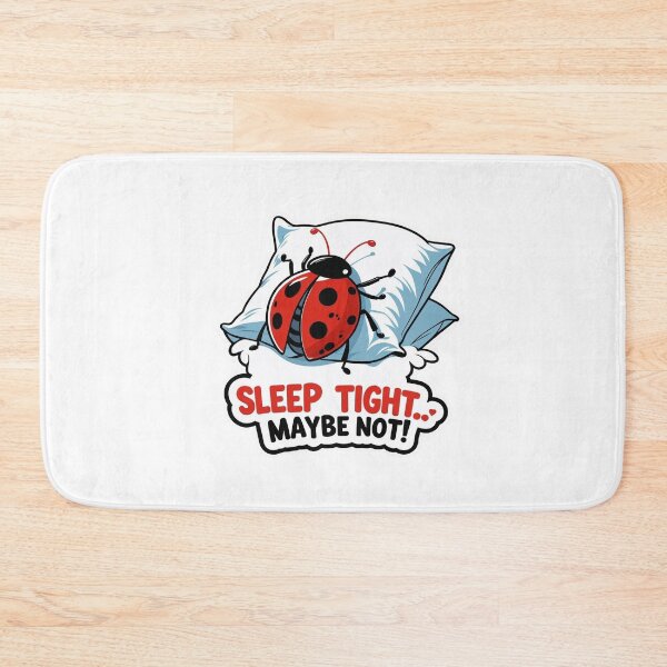 Item preview, Sleep Tight Maybe Not! | Funny Bed Bug Humor Design for Stickers, T-Shirts, and Gifts designed and sold by KiValuate.