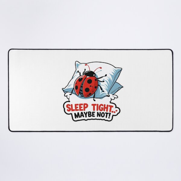 Item preview, Sleep Tight Maybe Not! | Funny Bed Bug Humor Design for Stickers, T-Shirts, and Gifts designed and sold by KiValuate.