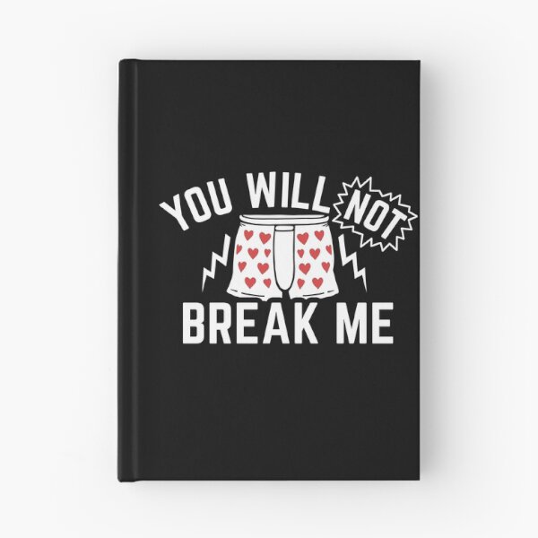 Item preview, You Will Not Break Me Dungeon Crawler Carl Quot with Heart Boxers designed and sold by BootsBoots.