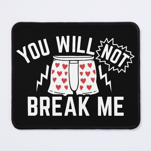 Item preview, You Will Not Break Me Dungeon Crawler Carl Quot with Heart Boxers designed and sold by BootsBoots.