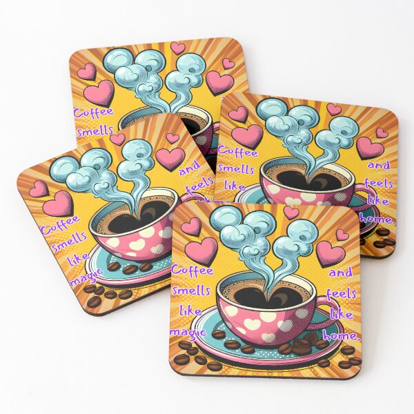 Item preview, Coffee = Magic & Home designed and sold by LizeScribe.