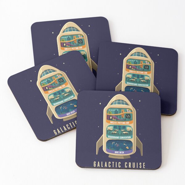 Item preview, Galactic Cruise designed and sold by RatArt Designs.