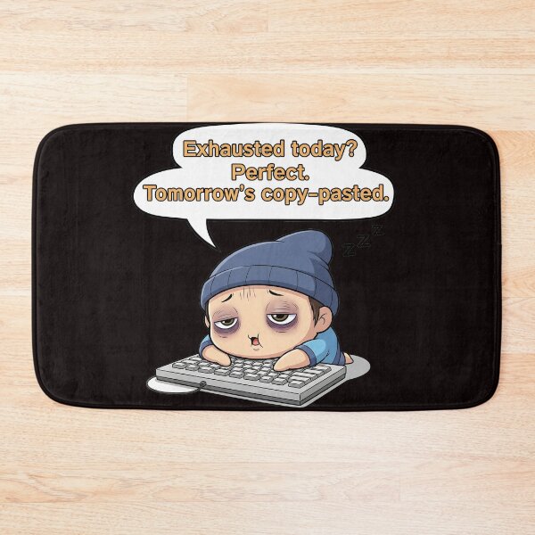 Item preview, Exhausted Today? Tomorrow's Copy-Pasted designed and sold by meesub.