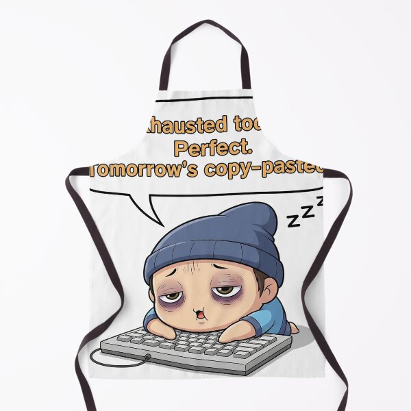 Item preview, Exhausted Today? Tomorrow's Copy-Pasted designed and sold by meesub.