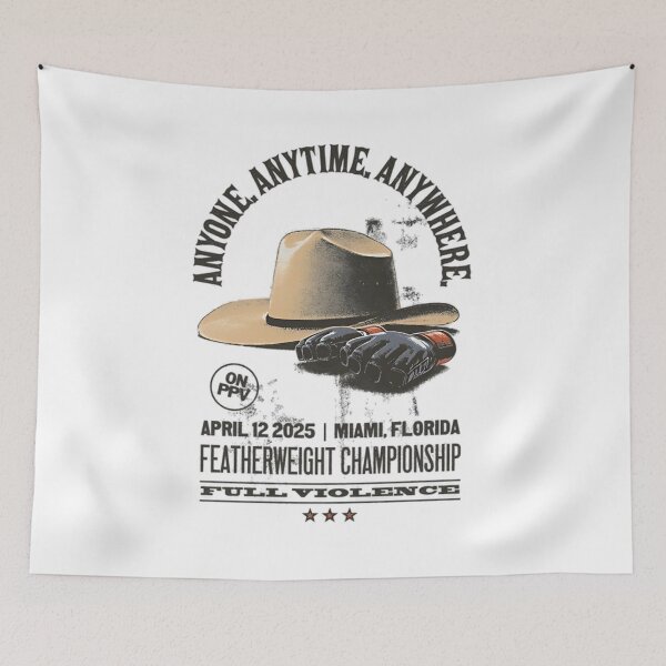 Item preview, Diego Lopes " Anyone, Anytime, Anywhere" Cowboy Hat designed and sold by JeyVel.
