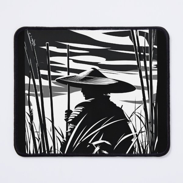 Item preview, Straw Hat Ronin Amoung the Reeds designed and sold by ManateeMerchy.