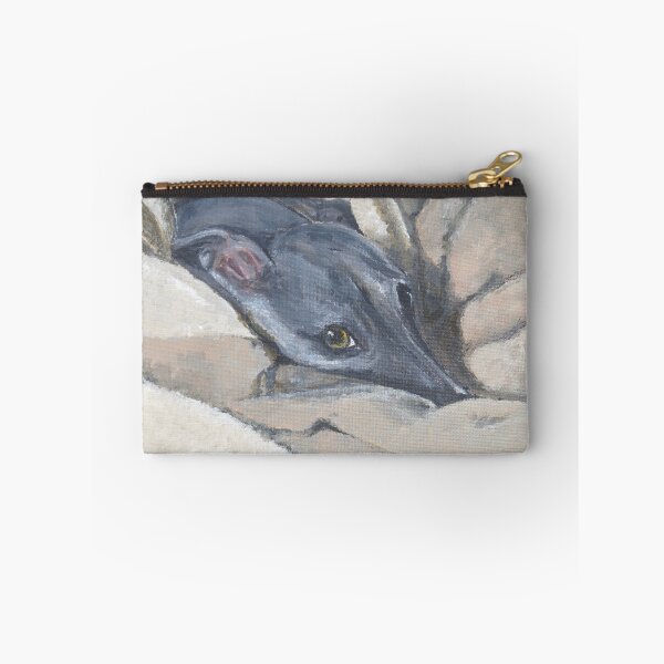 Item preview, Snuggly whippet  designed and sold by JenDawlishArt.