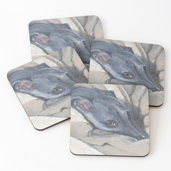 Item preview, Snuggly whippet  designed and sold by JenDawlishArt.