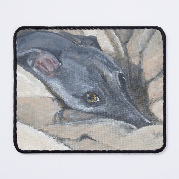 Item preview, Snuggly whippet  designed and sold by JenDawlishArt.