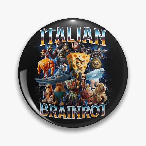 Item preview, Italian Brainrot Italian Brainrot Funny Memes designed and sold by daisani.