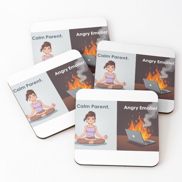 Item preview, Calm Parent. Angry Emailer. designed and sold by Tmactivity.