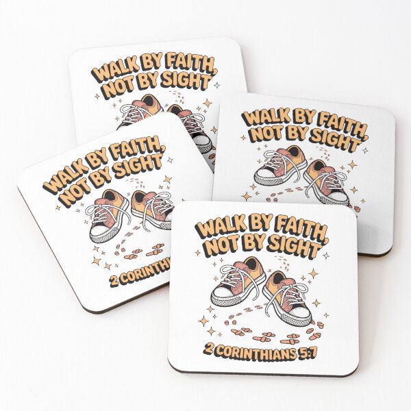 Item preview, Walk by Faith, Not by Sight – 2 Corinthians 5:7 designed and sold by GENX-AUTISM-DAD.