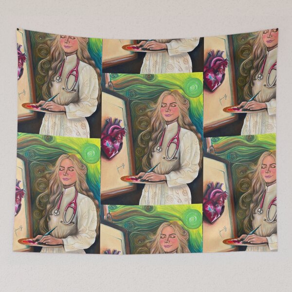 Item preview, The Doctor  designed and sold by Karen G. Contemporary Artist.