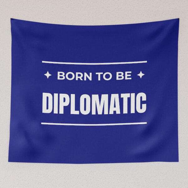 Item preview, Born to be Diplomatic designed and sold by fev-rocks.