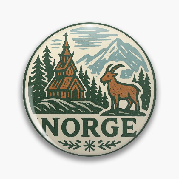 Artikelvorschau, Norwegen Kirche Berge entworfen und verkauft von M4nulas.