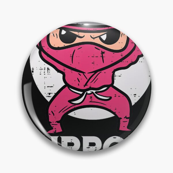 Artikelvorschau, Unterstützung Ninja Pink Ribbon Bewusstsein Cartoon Geschenk entworfen und verkauft von SandraFaust.
