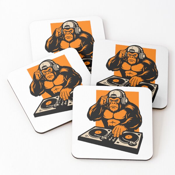 Item preview, Beats & Banana Power – DJ Gorilla Style designed and sold by Dreamland Dept..
