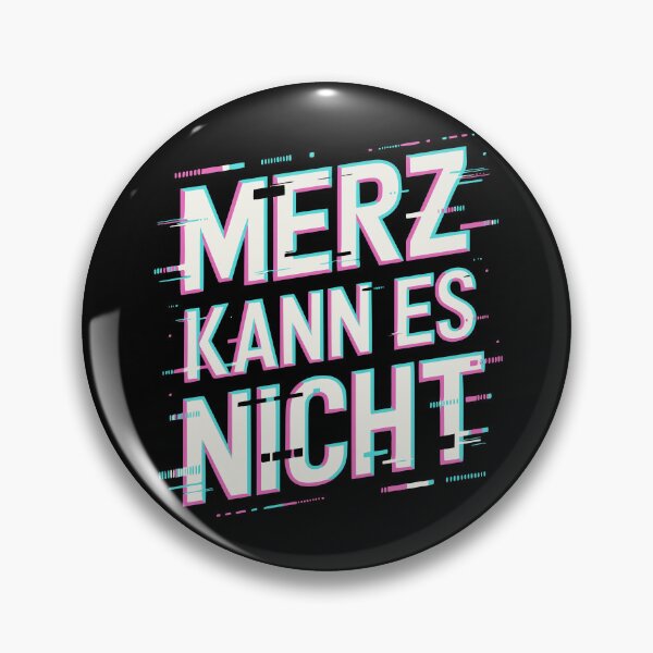 Item preview, MERZ CAN'T DO IT – Political statement against conservative politics & CDU designed and sold by VariousGoodies.