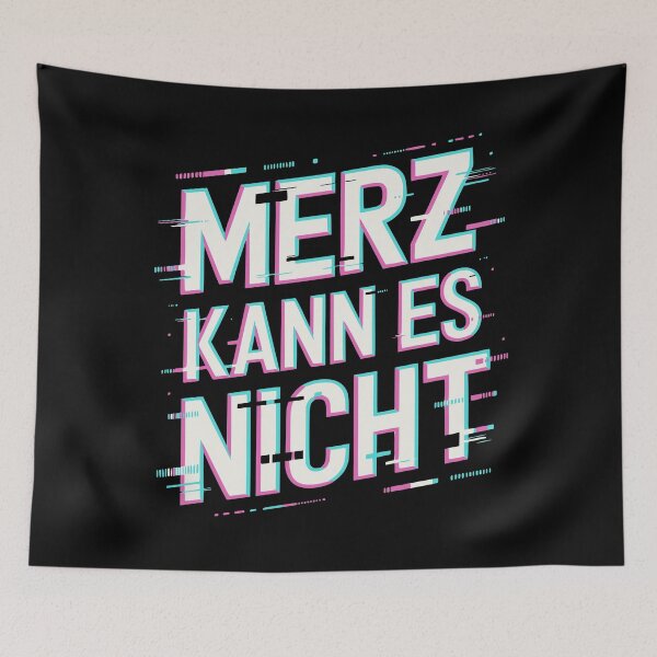 Item preview, MERZ CAN'T DO IT – Political statement against conservative politics & CDU designed and sold by VariousGoodies.