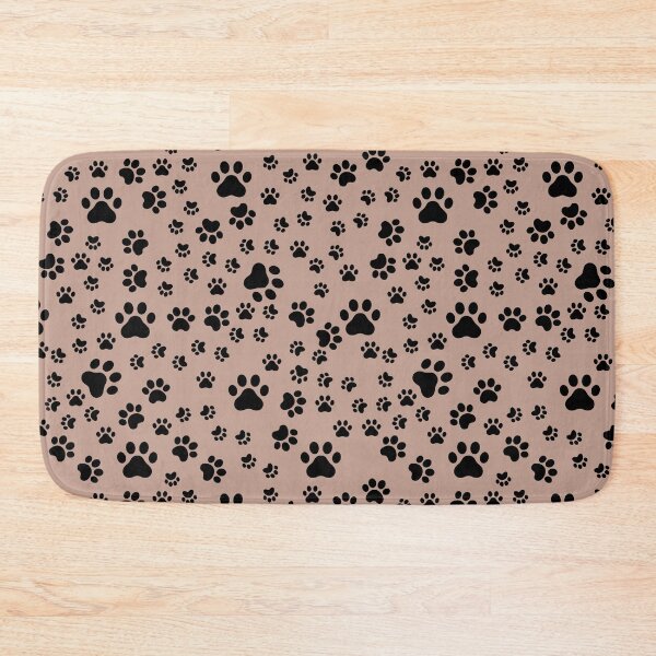 Item preview, Black Paw Prints on Light Brown designed and sold by KSimpson838.