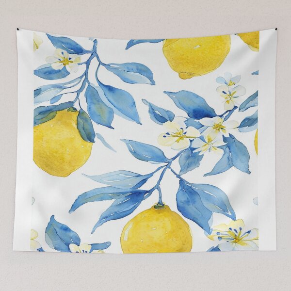 Item preview, lemon wallpaper designed and sold by saly55887.