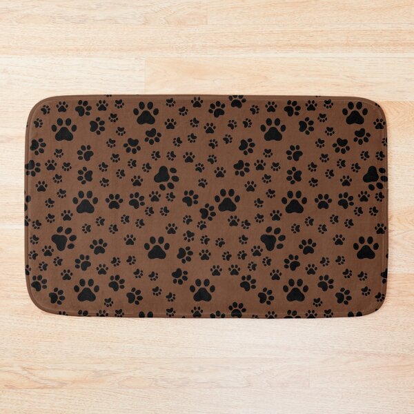 Item preview, Black Paw Prints on Brown designed and sold by KSimpson838.