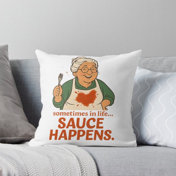 Item preview, Sometimes In Life... Sauce Happens - Happy Granny  designed and sold by SauceHappens.