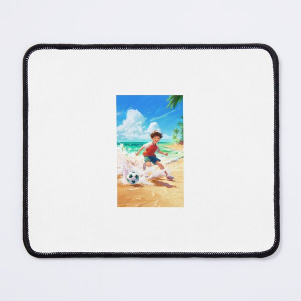 Item preview, NIÑO JUGANDO FUTBOL EN LA PLAYA designed and sold by williamdim.