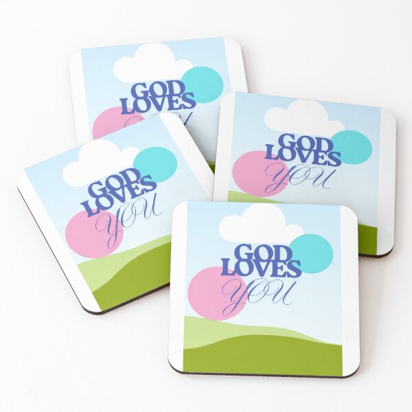 Item preview, God loves you designed and sold by EmmaKlee.