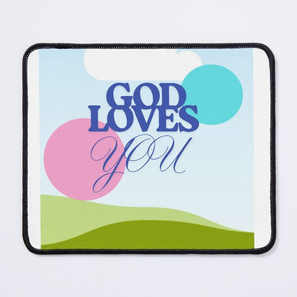 Item preview, God loves you designed and sold by EmmaKlee.