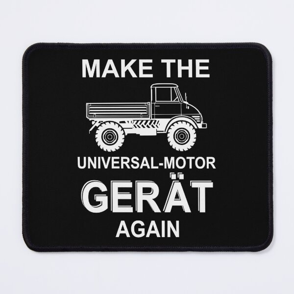 Item preview, MUGA - Make UNIMOG Gerät Again (on black) designed and sold by Groenendijk.