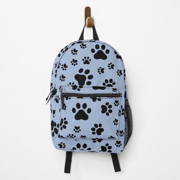 Item preview, Black Paw Prints on Light Blue designed and sold by KSimpson838.