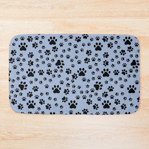 Item preview, Black Paw Prints on Light Blue designed and sold by KSimpson838.