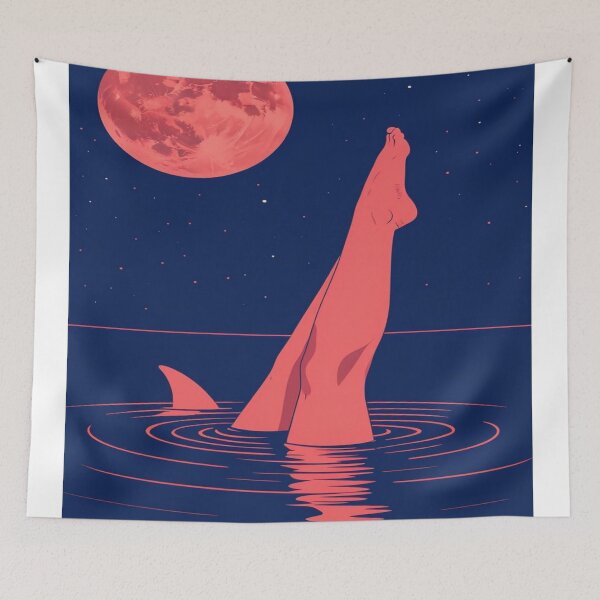 Item preview, Girl's legs with moon background designed and sold by saly55887.