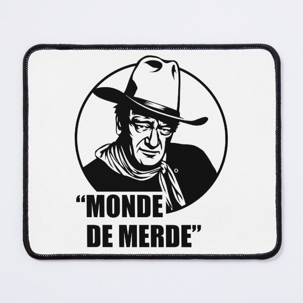 Item preview, George Abitbol – Monde de Merde Cult Movie Quote Design designed and sold by SofiaTrendShirt.