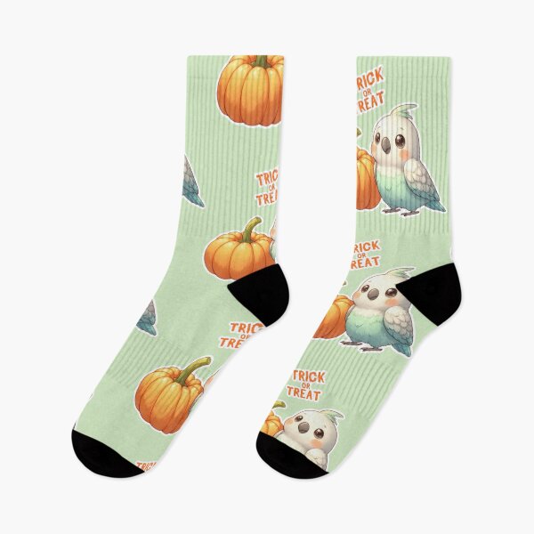 Item preview, Autumn Pumpkin Parrot – Cute Tropical Fall Bird Illustration designed and sold by Sugar Wisdom .