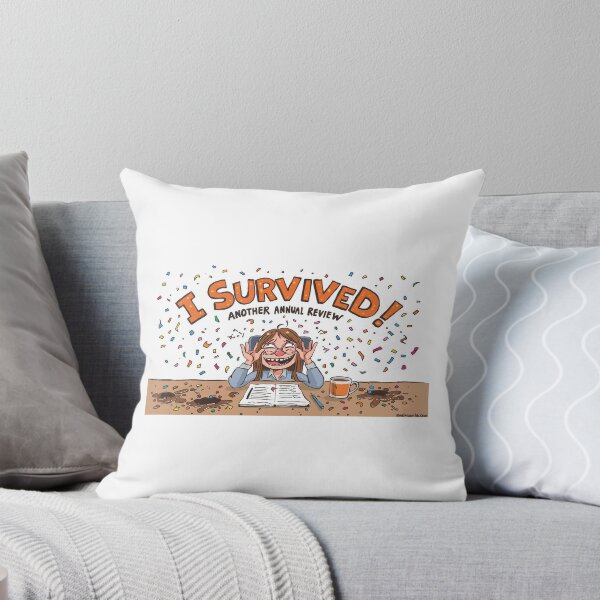 Item preview, I Survived Another Annual Review designed and sold by Tmactivity.