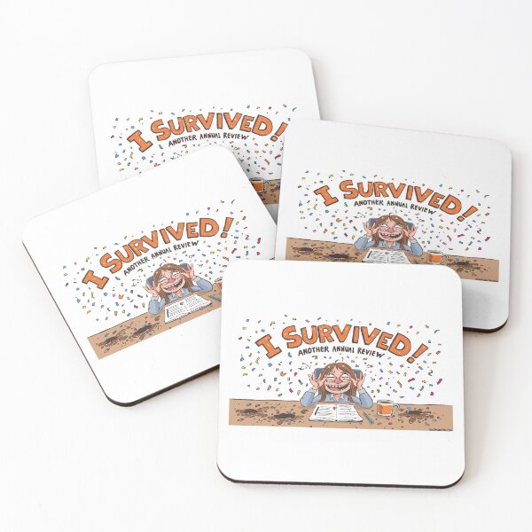 Item preview, I Survived Another Annual Review designed and sold by Tmactivity.
