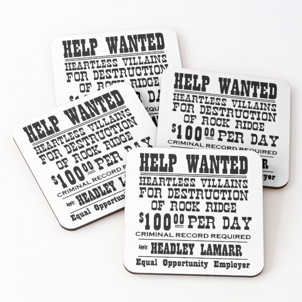 Item preview, Blazing Saddles Wanted Funny Film designed and sold by erberuschys.