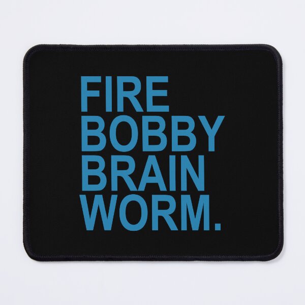 Item preview, Fire Bobby Brain Worm - STEEL BLUE designed and sold by Thelittlelord.