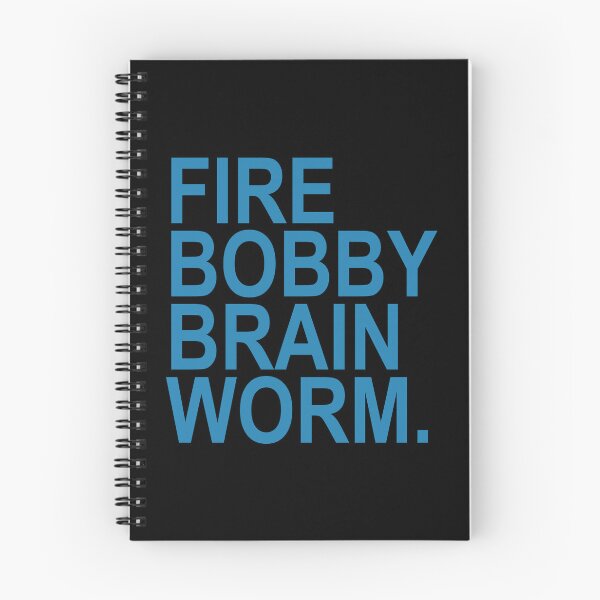 Item preview, Fire Bobby Brain Worm - STEEL BLUE designed and sold by Thelittlelord.
