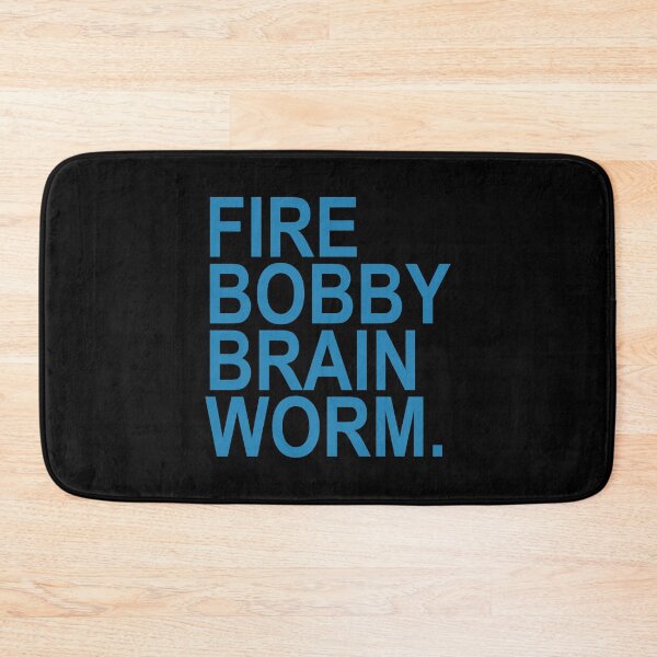 Item preview, Fire Bobby Brain Worm - STEEL BLUE designed and sold by Thelittlelord.