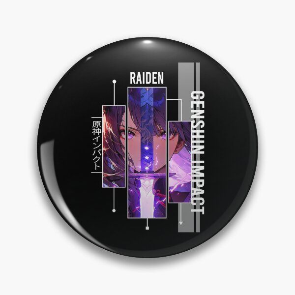 Artikelvorschau, Raiden – Genshin Impact entworfen und verkauft von Vivzie-Art.