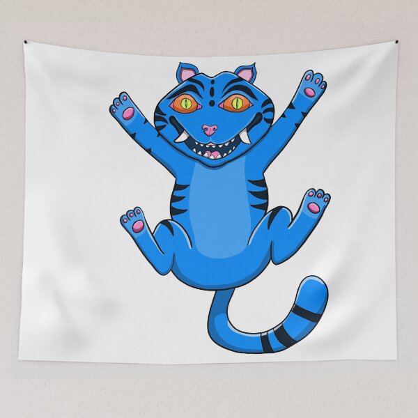 Item preview, Playful Blue Tiger Cat designed and sold by mikemike33.