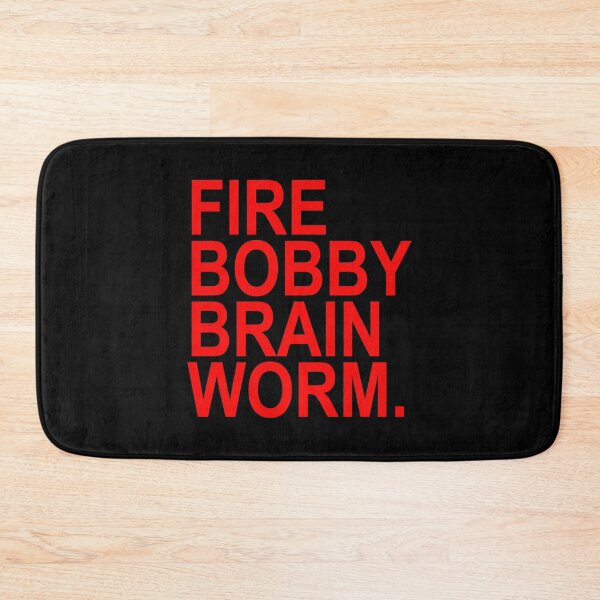 Item preview, Fire Bobby Brain Worm (DANGER RED) designed and sold by Thelittlelord.