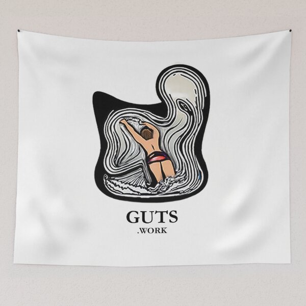 Item preview, GUTS THE LOGO & WEBSITE designed and sold by Herbier de  Rue.