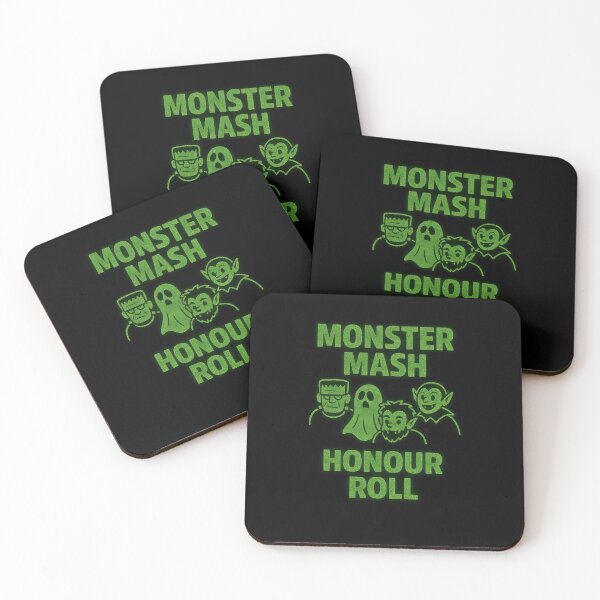Item preview, Monster Mash Honour Roll – Glow-Style Halloween Design (Kid-Friendly UK Edition) designed and sold by WhisperFrame.